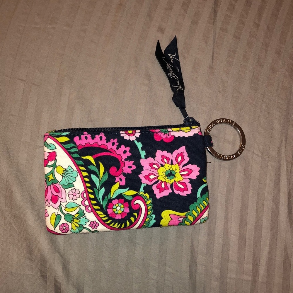 Vera Bradley Petal Paisley Zip ID